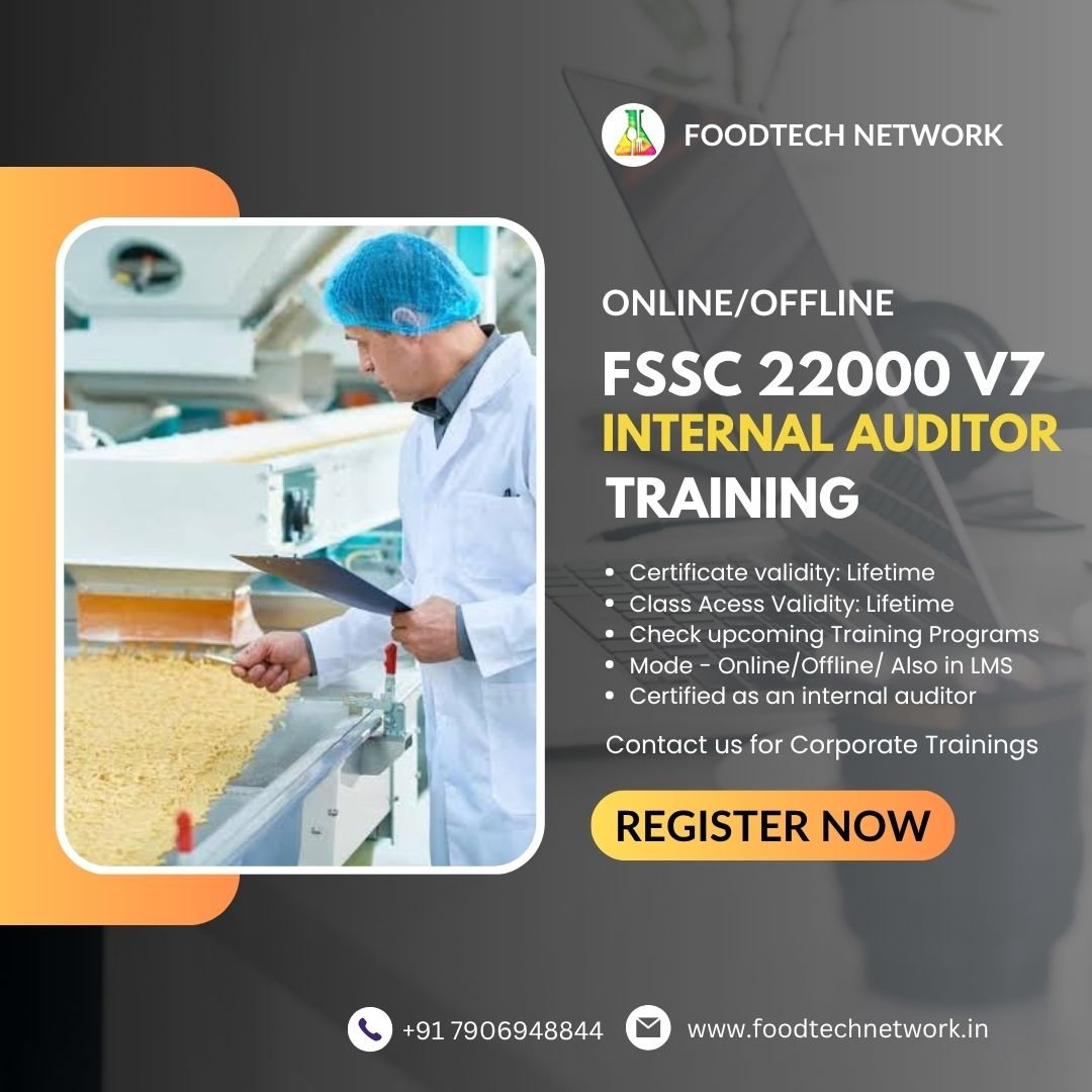 Internal Auditor : FSSC 22000 V7