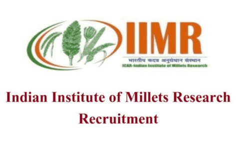 Research Associate & Technical Assistant – Nutrihub, ICAR-IIMR, Food technology Govt Jobs