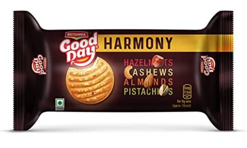 Britannia launches Good Day Harmony, with four indulgent nuts in every cookie!