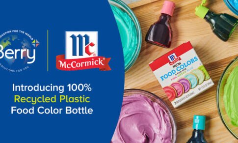 McCormick® Introduces 100% Recycled Plastic Food Color Bottle from Berry Global