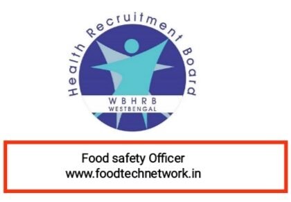 Food Safety Officers (FSO) – West Bengal Health Recruitment Board
