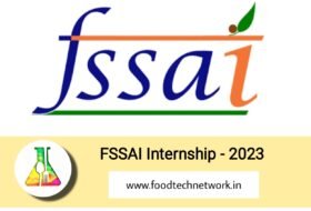 Internship – Food Safety and Standards Authority of India ( FSSAI )