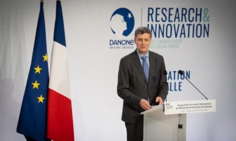 Danone inaugurates research and innovation center, launches new yogurt product.