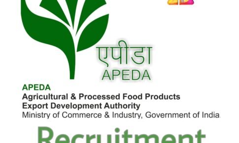Assistant General Manager – Agricultural and Processed Food Products Export Development Authority (APEDA)