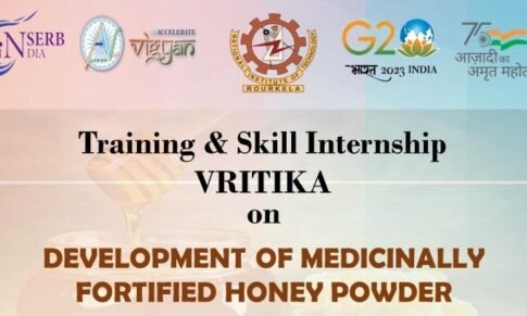 Internship – Development of Medicinally Fortified Honey Powder, Vritika NIT Rourkela