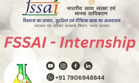 FSSAI Internship Oct 2023 – Food science & Food technology