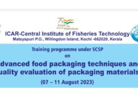 Free Training ‘Advanced food packaging techniques and quality evaluation of packaging materials’ – ICAR-Central Institute of Fisheries Technology (ICAR – CIFT)
