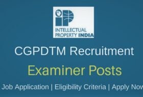 Food technology Govt. Jobs at The Controller General of Patents, Designs and Trade Marks (CGPDTM)