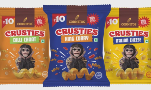 Cornitos unveils new packaging featuring mascot corny the chimp.