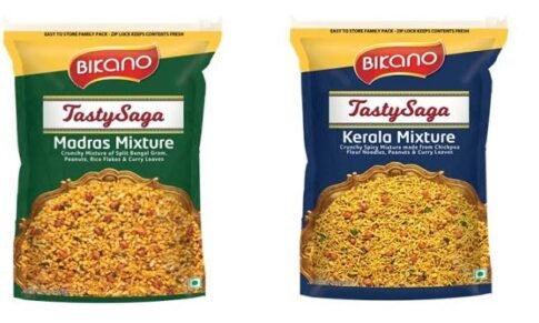 Bikano launches Madras and Tasty Saga flavour mixtures