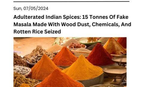 Adulterated Indian Spices: 15 Tonnes Of Fake Masala Seized In Delhi; Wood Dust, Acid Used In Them