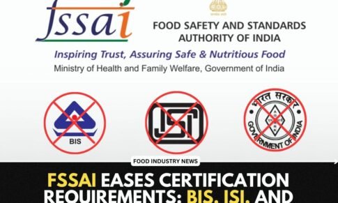 FSSAI Eases Certification Requirements: BIS, ISI, and AGMARK No Longer Mandatory for Food Products