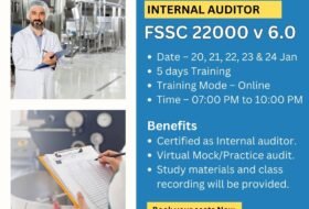 FSSC 22000v 6.0 Internal Auditor Training