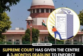Supreme Court has given the Centre a 3-months deadline to enforce stricter food labelling rules