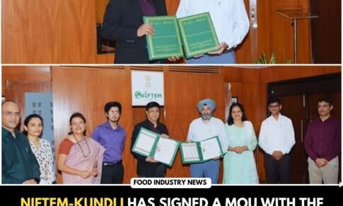 NIFTEM-Kundli has signed a MoU with the Almond Board of California aims to foster collaborative research