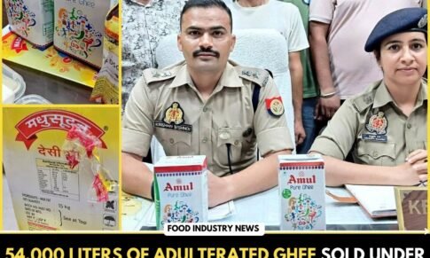 54,000 Liters of Adulterated Ghee Sold Under Madhusundan, Amul & Mother Dairy Brand Names — Gang arrested in Sambhal, UP