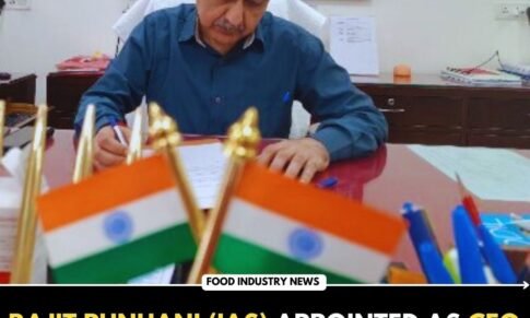 Rajit Punhani (IAS) appointed as CEO (Chief Executive Officer) of FSSAI