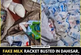 Fake Milk Racket busted in Dahisar, chemical-mixed white water packed in Branded Milk Packets