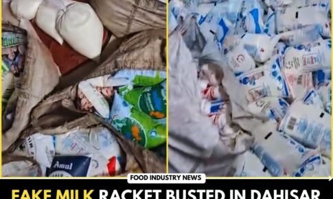 Fake Milk Racket busted in Dahisar, chemical-mixed white water packed in Branded Milk Packets