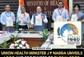 Union Health Minister J P Nadda Unveils Logo and Brochures of Global Food Regulators Summit 2025