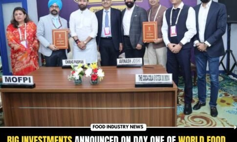 Big Investments Announced on Day One of World Food India 2025 Reliance Consumer & Coca-Cola systems to invest Rs 65,000 cr in food sector in India