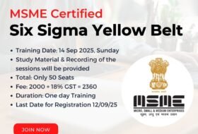 Certified Lean and Six Sigma Yellow Belt Training and Certification