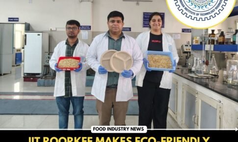 IIT Roorkee Makes Eco-Friendly Tableware from Wheat Straw with Help from Indian and German Teams