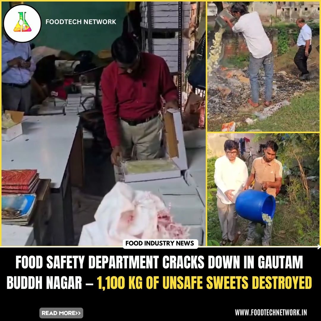 Unsafe Sweets Destroyed