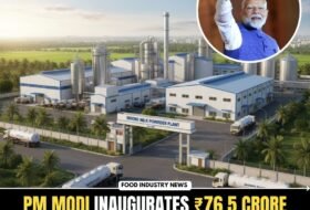 PM Modi Inaugurates ₹76.5 Crore Milk Powder Plant in Indore