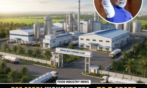 PM Modi Inaugurates ₹76.5 Crore Milk Powder Plant in Indore