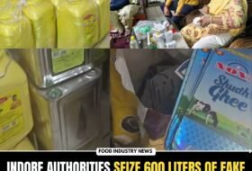 Indore Authorities Seize 600 Liters of Fake Ghee and Oil from Illegal Dairy Unit