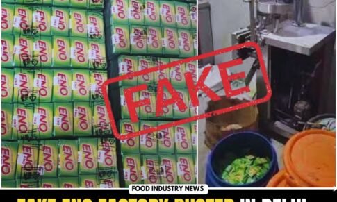 Fake ENO Factory Busted in Delhi Over 91000 Sachets Seized