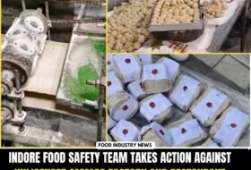 Indore Food Safety Team Takes Action Against Unlicensed Momos Factory and Restaurant Found in Unhygienic Conditions