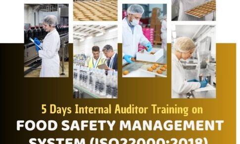 Food Safety Management Systems (FSMS) ISO 22000:2018 – Internal Auditor training