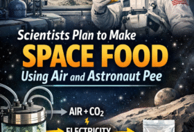 Scientists Plan to Make Space Food Using Air and Astronaut Pee