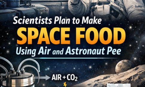 Scientists Plan to Make Space Food Using Air and Astronaut Pee