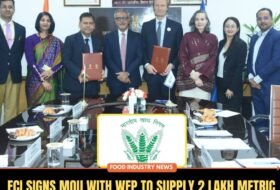 FCI Signs MoU with WFP to Supply 2 Lakh Metric Tonnes of Rice for Global Hunger Relief