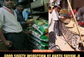 Food Safety Inspection at Khatu Shyam Ji Temple fair, 502 Kg Pulses Seized & 175 kg of unsafe food destroyed
