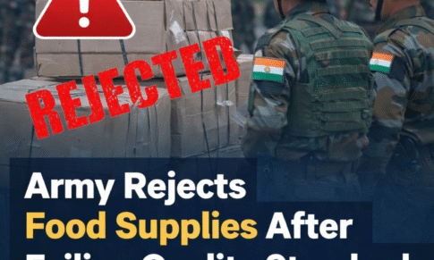 Army Rejects Food Supplies After Failing Quality Standards