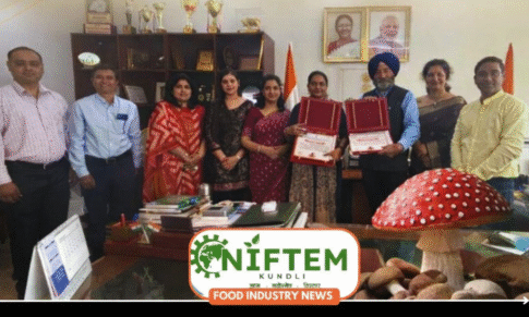 NIFTEM-Kundli Licenses Biofortified Mushroom Flour Technology to Industry Partner