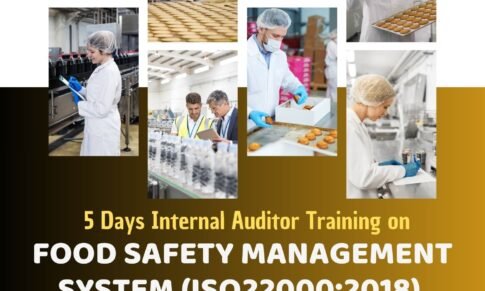 Food Safety Management Systems ISO 22000:2018 – 5 days Internal Auditor training