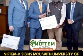 NIFTEM-K Signs MoU with University of Saskatchewan to Boost Indo-Canadian Collaboration in Food Science