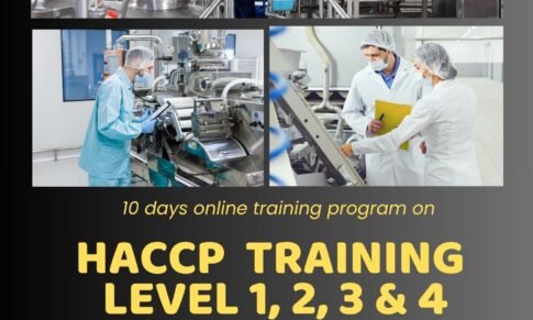 HACCP Level 1, 2, 3 & 4 Training and certification