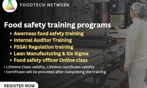 Food safety training and certification programs: Awerness & Internal auditor training programs