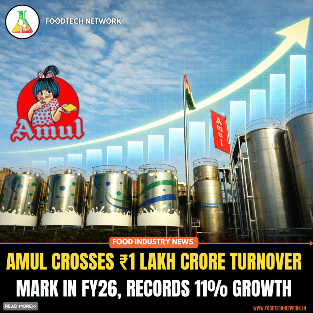 Amul Crosses ₹1 Lakh Crore Turnover Mark in FY26, Records 11% Growth ...