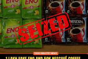 1 Lakh Fake ENO and 50K Nescafé Coffee Sachets Seized in Delhi Illegal Factory Raid