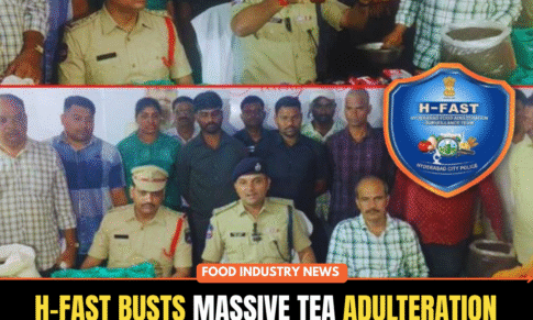 H-FAST Busts Tea Powder Adulteration Racket in Hyderabad 10 Arrested, 3,000 Kg Seized