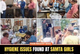 Hygiene Issues Found at Samta Girls Hostel Mess in Jhansi, Improvement Notice Issued by Authorities