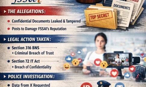 FSSAI Files FIR Against Influencers Over Alleged Defamation Campaign