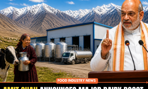 Amit Shah Announces Major Dairy Boost for Ladakh with 50,000 LPD Leh Plant